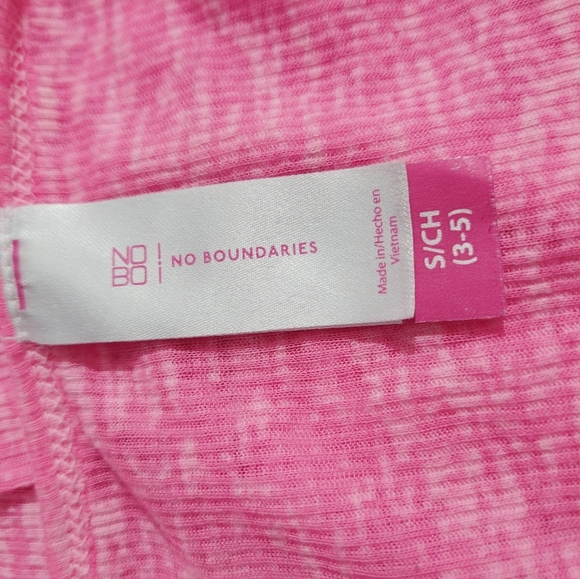 Y2K Woman's Pink Burnout 3/4 Sleeve Top Size Small Stretchy - Picture 9 of 10